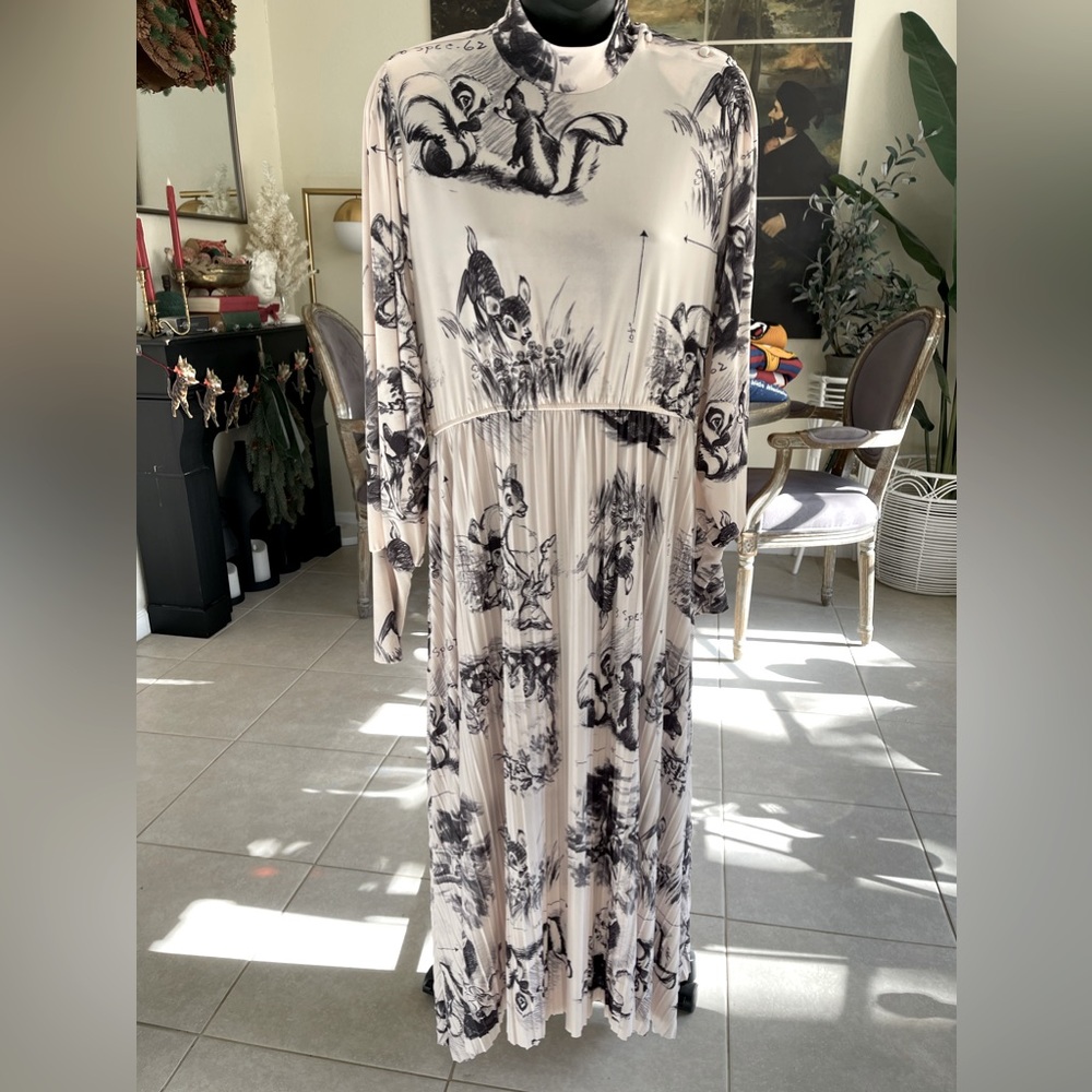 Zara X Disney Stories Collection Bambi Dress Size S